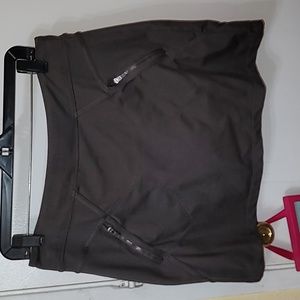 Athleta skort brown Women's Medium logo pockets